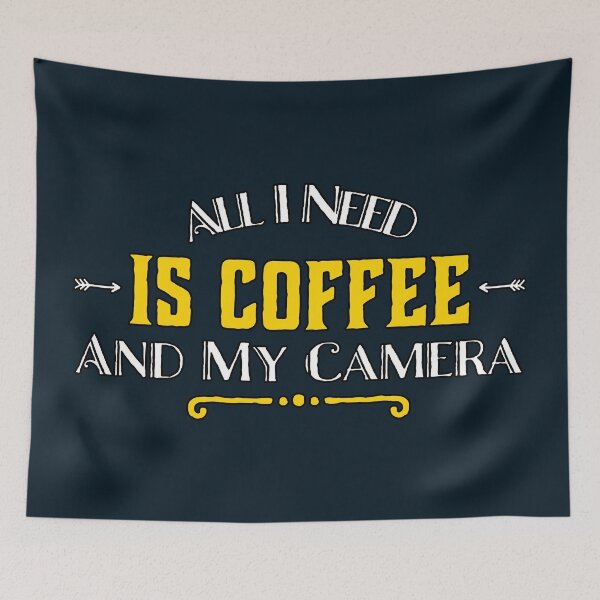 Item preview, All I Need Is Coffee And My Camera designed and sold by suver.