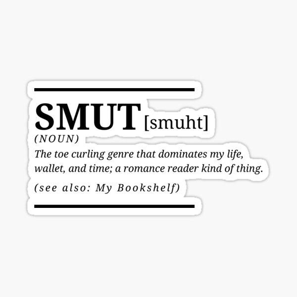 "Smut Definition What Does Smut Mean?" Sticker for Sale by