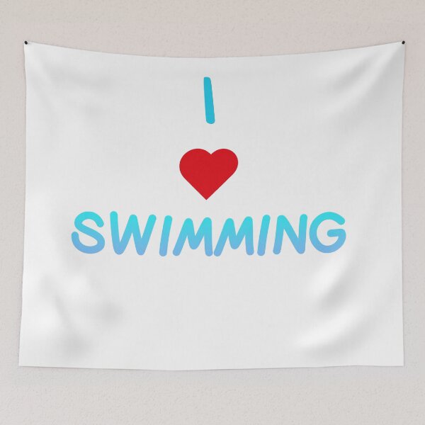 Item preview, I heart swimming  designed and sold by Yasmine khalifa.