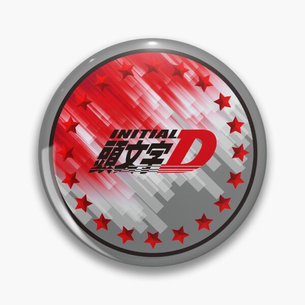 Item preview, Anime Badge - Logo Stars! (on Grey) designed and sold by epinkb.