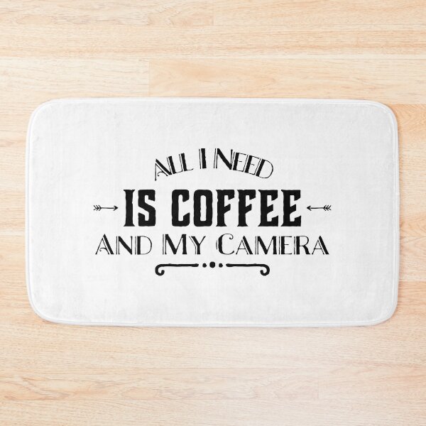 Item preview, All I Need Is Coffee And My Camera designed and sold by suver.