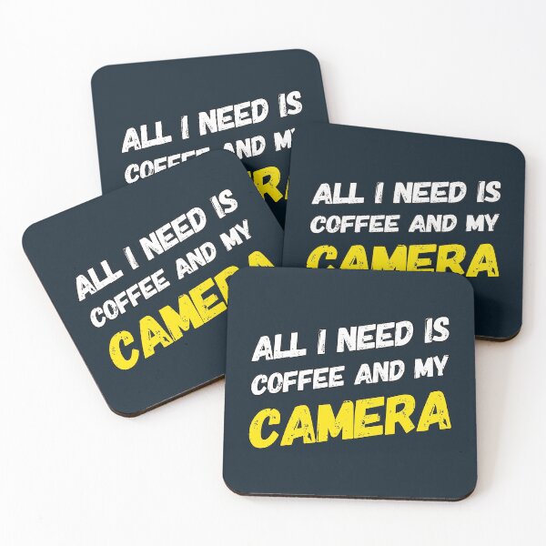 Item preview, All I Need Is Coffee And My Camera designed and sold by suver.