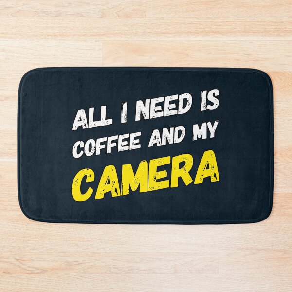 Item preview, All I Need Is Coffee And My Camera designed and sold by suver.