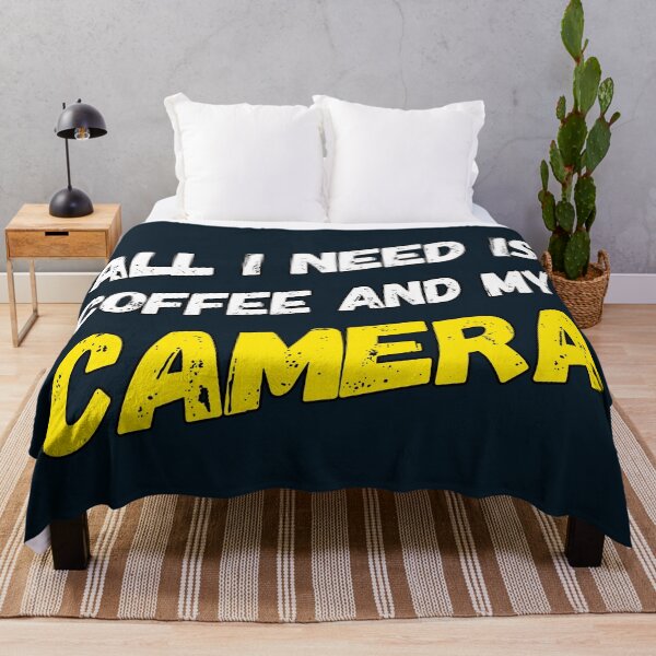 Item preview, All I Need Is Coffee And My Camera designed and sold by suver.