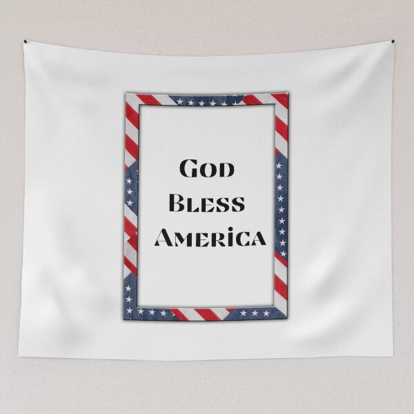 Item preview, Dios bendiga America designed and sold by geekygirlprint.