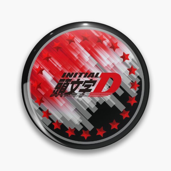 Item preview, Anime Badge - Logo Stars! (on Black) designed and sold by epinkb.