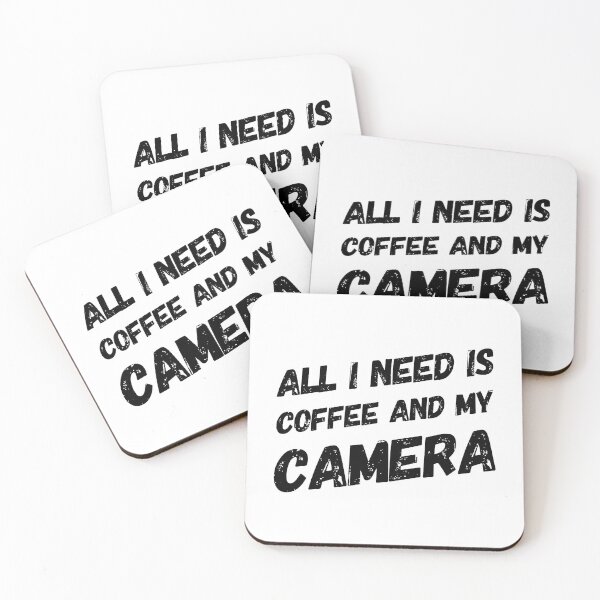 Item preview, All I Need Is Coffee And My Camera designed and sold by suver.