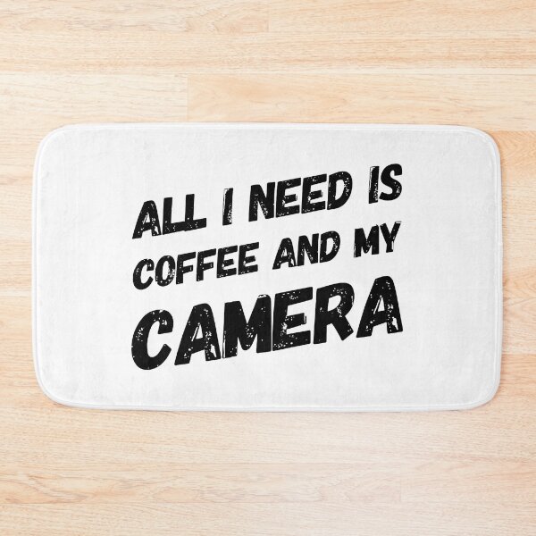 Item preview, All I Need Is Coffee And My Camera designed and sold by suver.