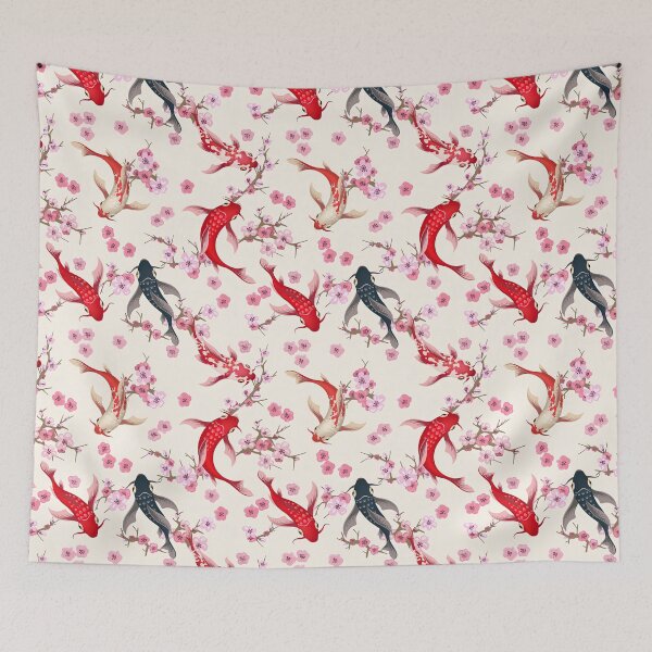 Item preview,  Koi fish Pattern designed and sold by graphic-genie.