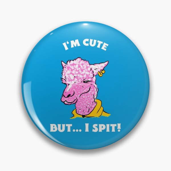 Item preview, I'm Cute But I Spit designed and sold by TeesbyGinyard.