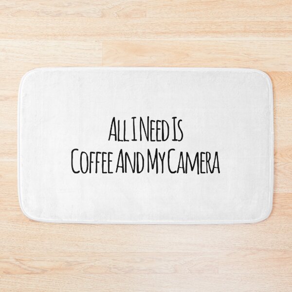 Item preview, All I Need Is Coffee And My Camera designed and sold by suver.