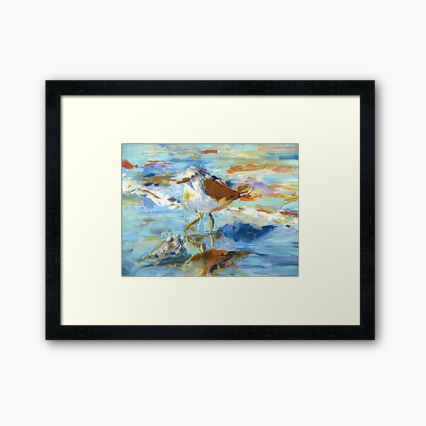 The Sandpiper Framed Art Print