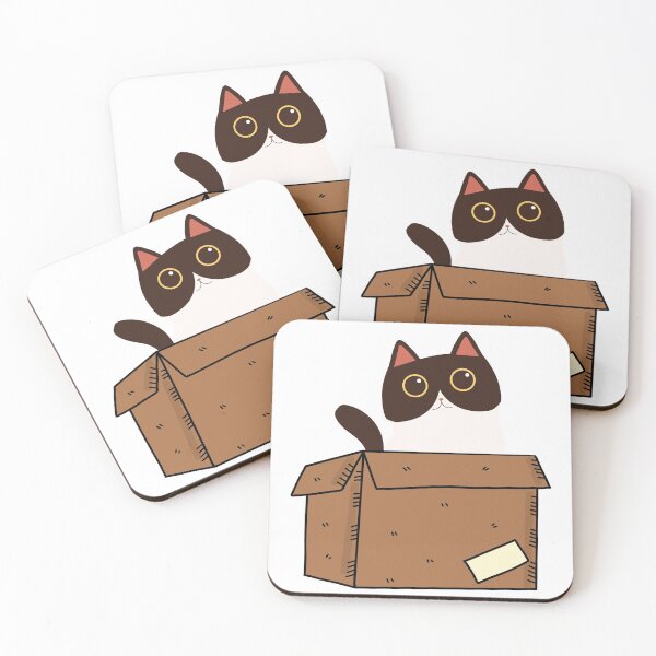 Item preview, Funny Cat In A Box. designed and sold by VikGen.
