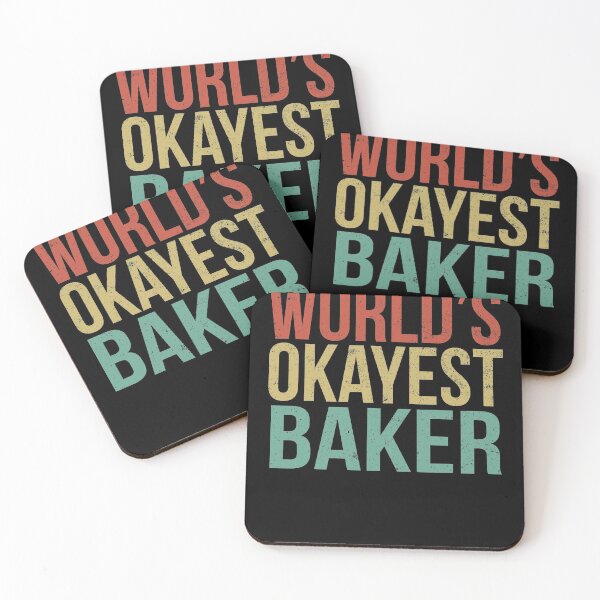 Item preview, World's Okayest Baker  designed and sold by PGPshop.