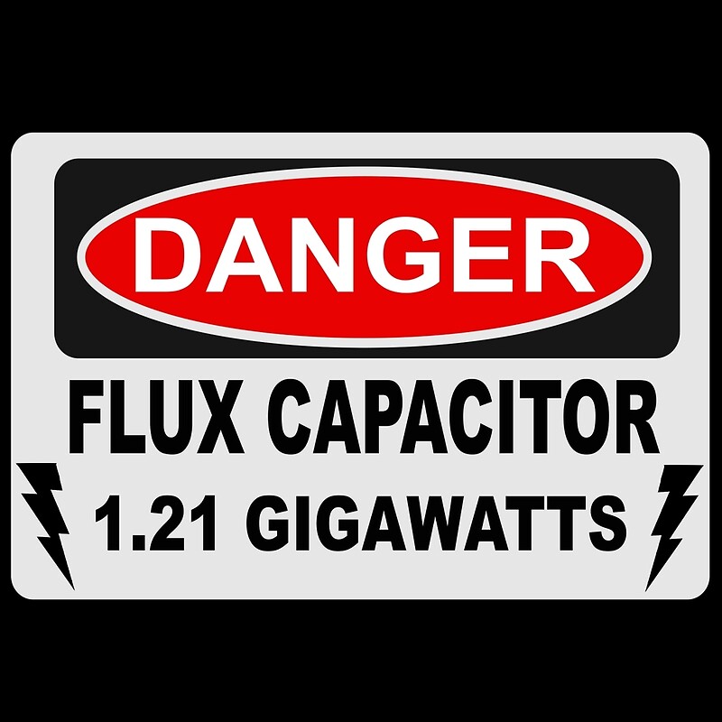 flux capacitor 1.21 gigawatts