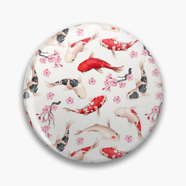 Item preview, Koi fish Pattern designed and sold by graphic-genie.