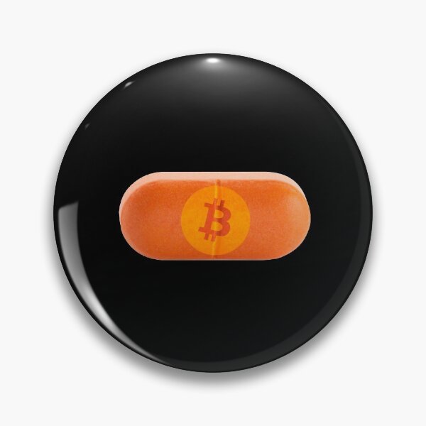 Item preview, Bitcoin Orange Pill designed and sold by MMATEES.