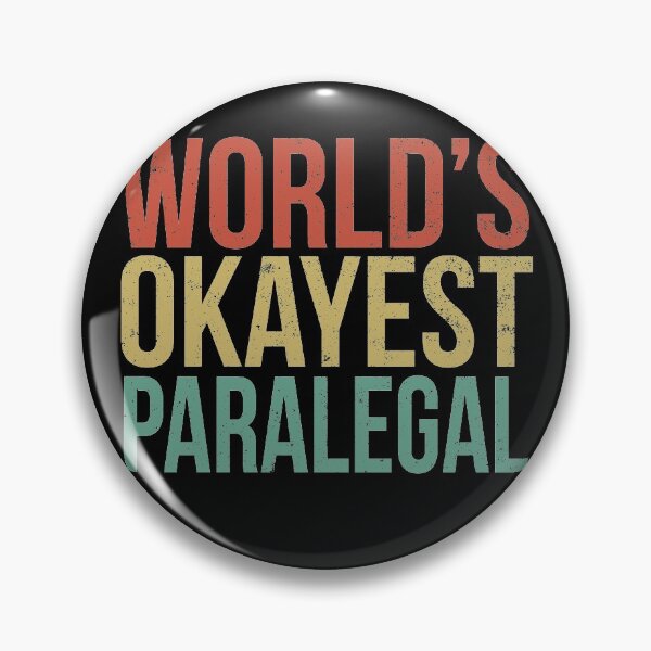 Item preview, World's Okayest Paralegal  designed and sold by PGPshop.