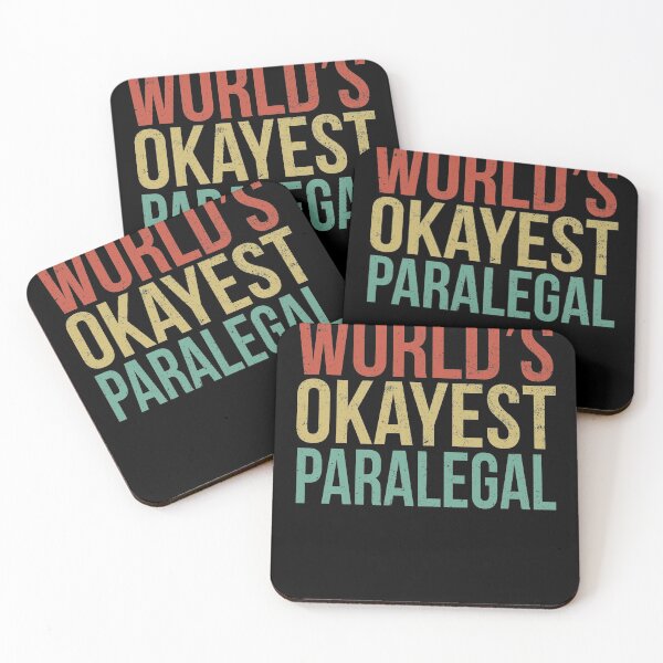 Item preview, World's Okayest Paralegal  designed and sold by PGPshop.