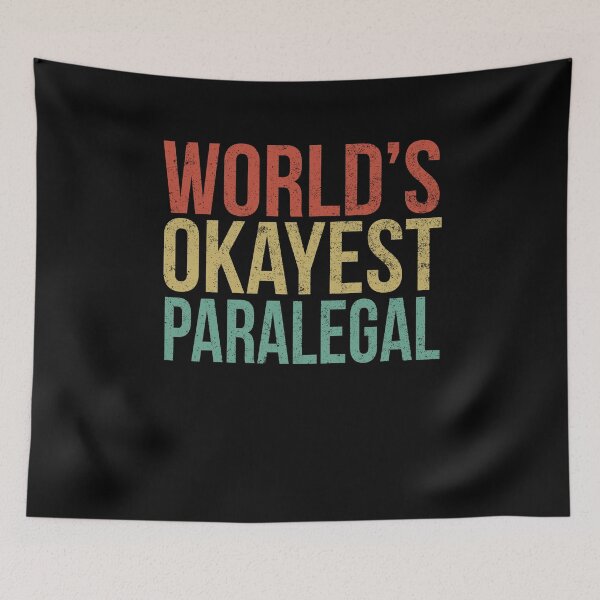 Item preview, World's Okayest Paralegal  designed and sold by PGPshop.
