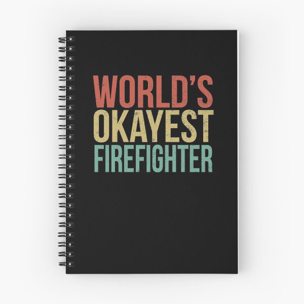 Item preview, World's Okayest Firefighter  designed and sold by PGPshop.