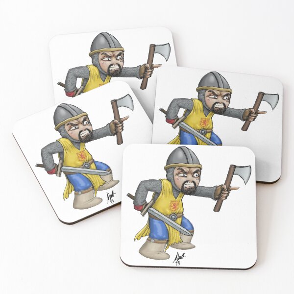 Item preview, Wee Angry King Rab Bruce designed and sold by FlikeNoir.