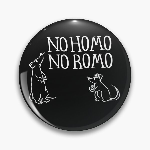 Item preview, No Romo No Homo Rats Blanco designed and sold by Wasted-Senpai.