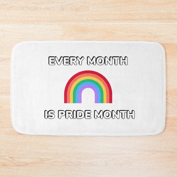Item preview, Every month is pride month - Rainbow LGBTQ+ designed and sold by Inspirationmotivation.