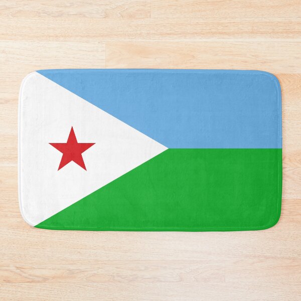 Item preview, Djibouti National Flag Full Colour designed and sold by MartianBCShop.