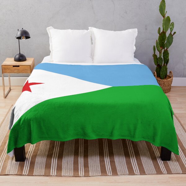 Item preview, Djibouti National Flag Full Colour designed and sold by MartianBCShop.
