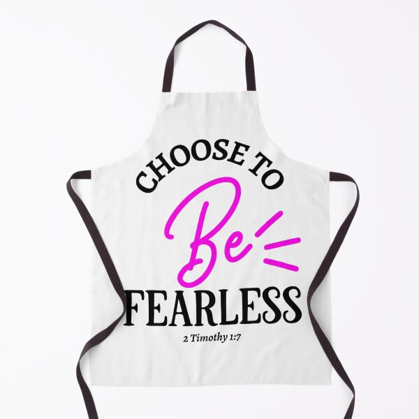 Item preview, Choose to Be Fearless Power Promise 2 Timothy 1:7 - color text design designed and sold by Mind-Your-Life.