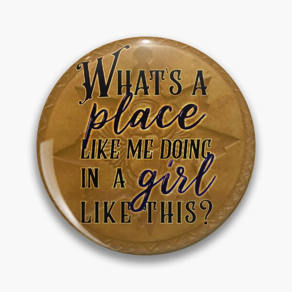 Item preview, What's a place like me doing in a girl like this? designed and sold by 221bree.