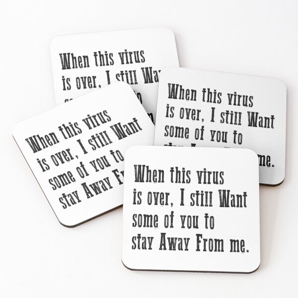 Item preview, Stay Away From Me When This Virus Is Ove designed and sold by ZimbomDesigner.
