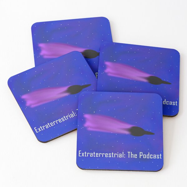Item preview, Extraterrestrial: The Podcast Cover designed and sold by BeckySabetta.