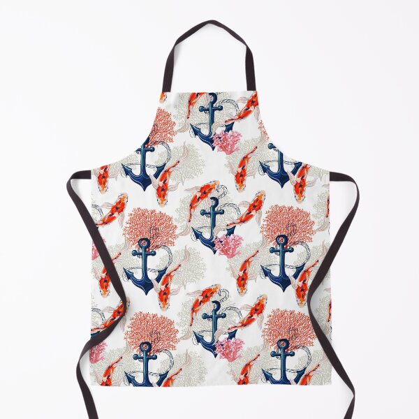 Item preview, Koi Fish Pattern, Tropical Pattern With Koi Fish, Koi Fish Pattern designed and sold by graphic-genie.