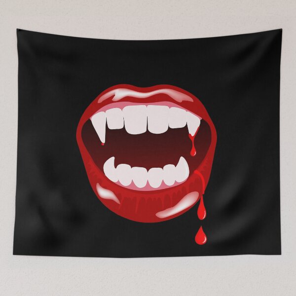 Item preview, Bloody Vampire Lips designed and sold by FunWithChemo.