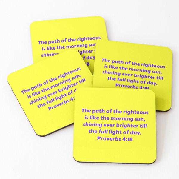 Item preview, Bible Verse Proverbs 4:18 designed and sold by Prayingwarrior.