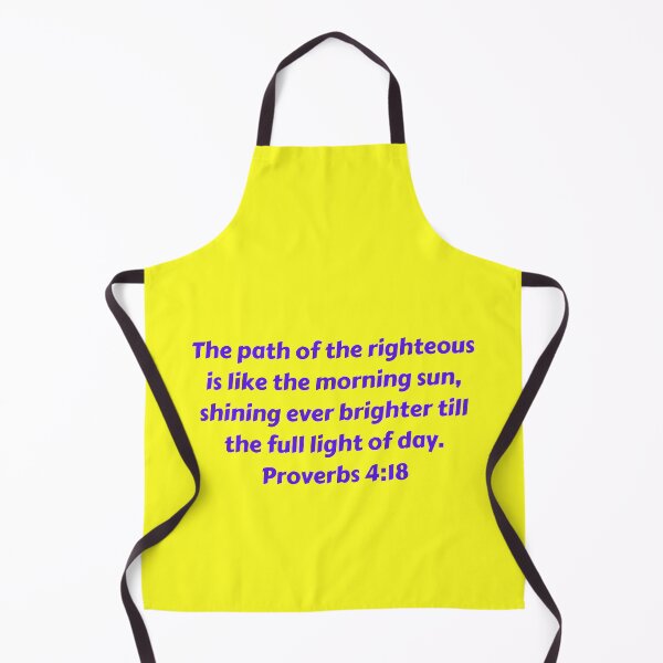Artikelvorschau, Bible Verse Proverbs 4:18 entworfen und verkauft von Prayingwarrior.