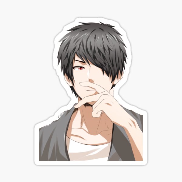 "Anime Shonen Ikemen" Sticker for Sale by rialvinrimadia | Redbubble