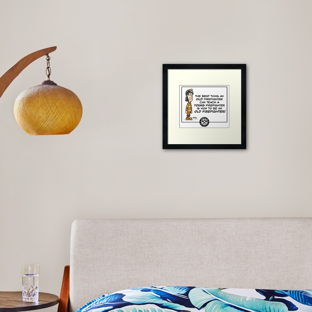 Item preview, Framed Art Print designed and sold by FiremanUP.