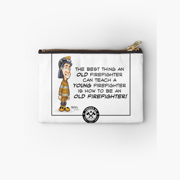 Item preview, Old Firefighter Wisdom designed and sold by FiremanUP.