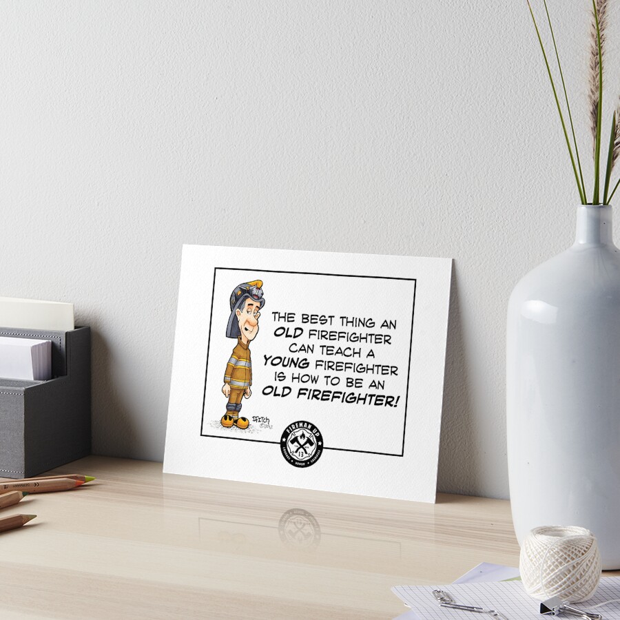 Item preview, Art Board Print designed and sold by FiremanUP.