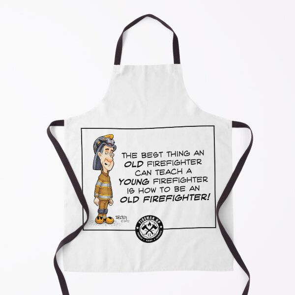 Item preview, Old Firefighter Wisdom designed and sold by FiremanUP.