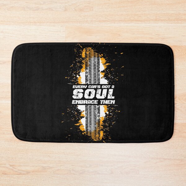 Item preview, Every Car Got a Soul Embrace Them, Black, White And Yellow Design designed and sold by TiiNGA.