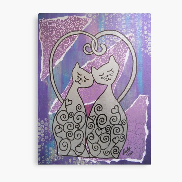 SpiralKittyLove Metal Print