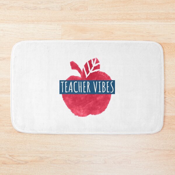 Item preview, Teacher Vibes Apple designed and sold by Wachi-A.