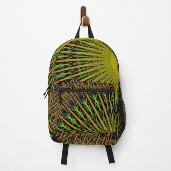 Item preview, Abstract Orange, Green & Yellow Reverse Spiral designed and sold by SXW Designs.