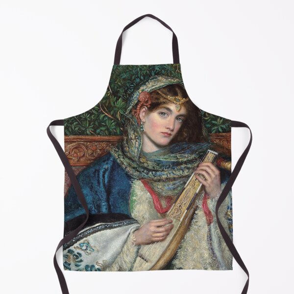 Item preview, Woman with a Lute - Marie Spartali Stillman designed and sold by forgottenbeauty.
