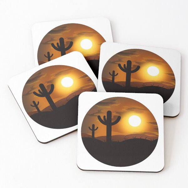 Item preview, Desert Cactus Sunset designed and sold by sd749.