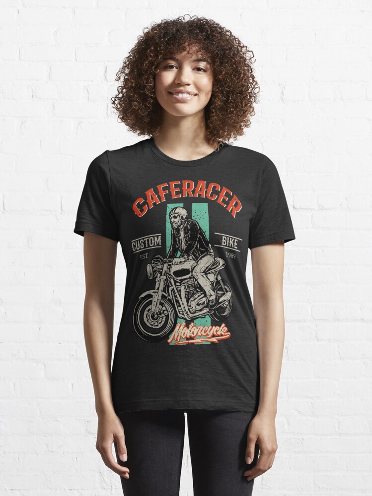 Discover Cafe Racer, Bike Motorcycle Style T-shirt